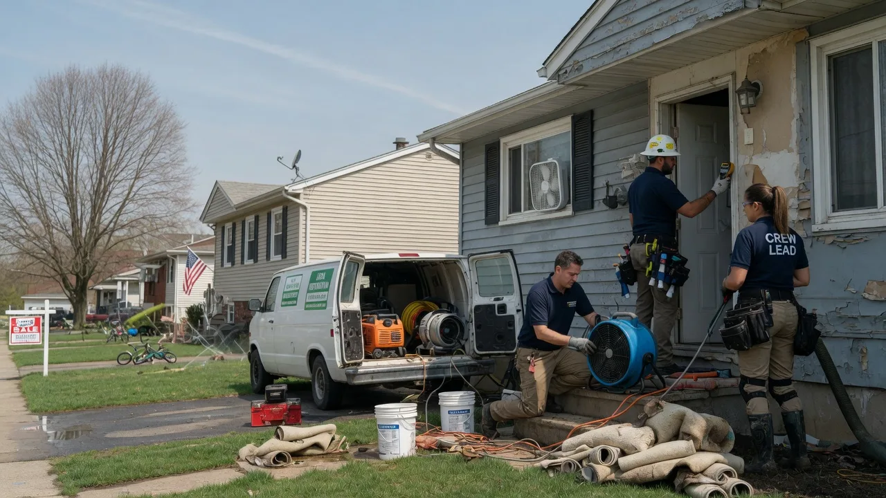 Flood Cleanup in West Portsmouth, OH near me