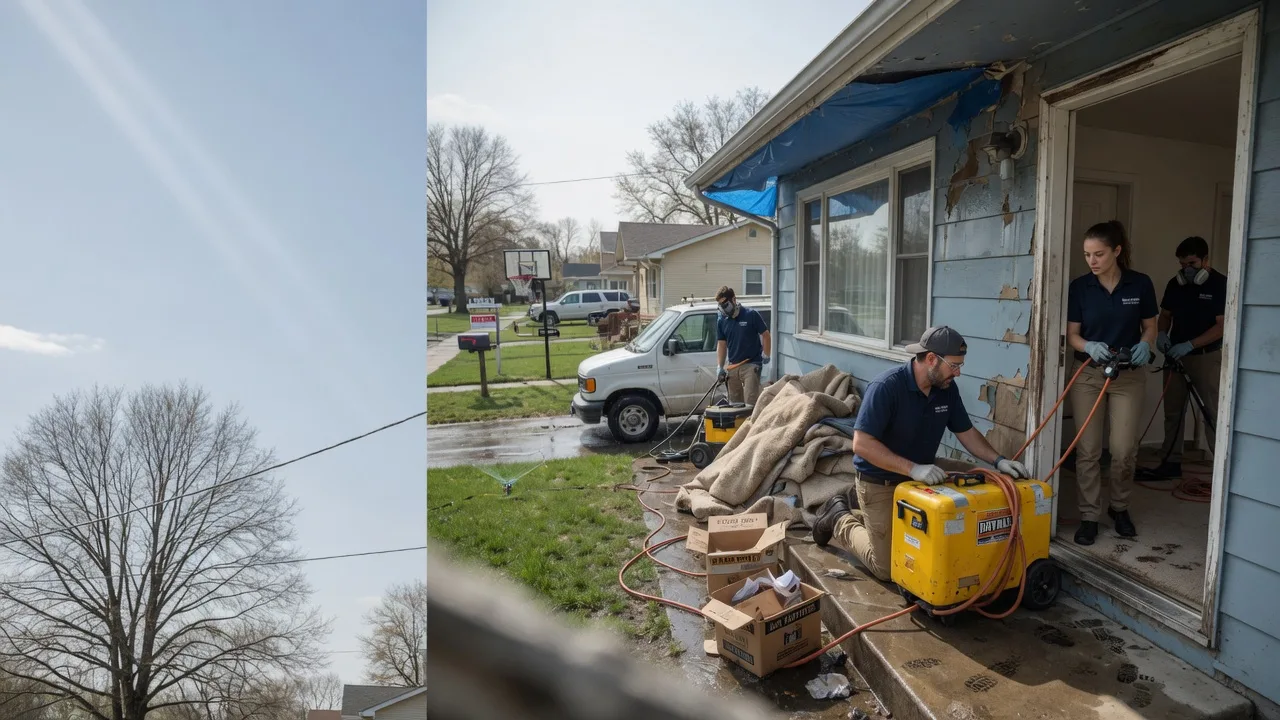 Basement Flood Cleanup in West Portsmouth, OH near me